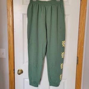 Victoria’s Secret Pink Green Sweatpants size XL